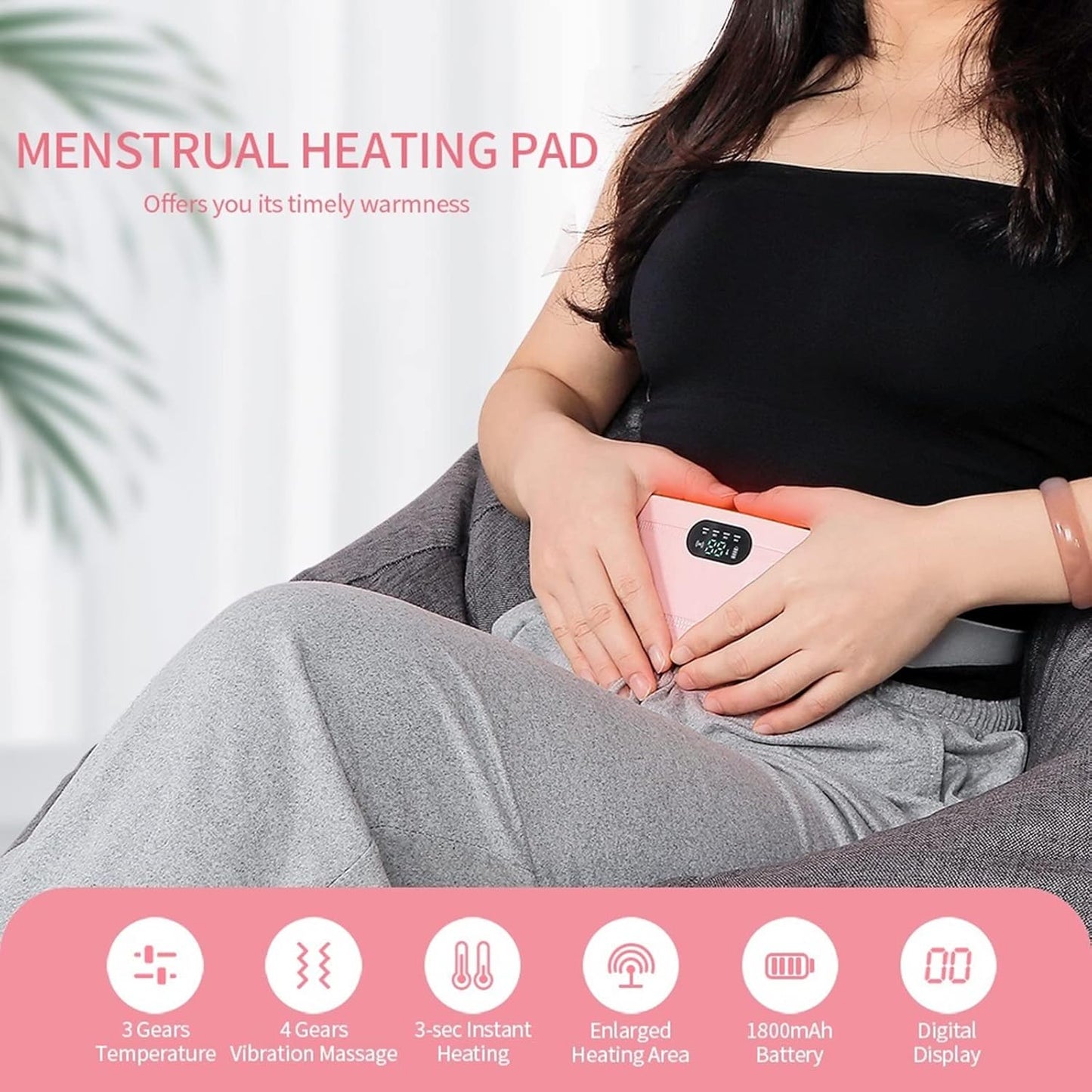 Electric Massager For Menstrual Cramps